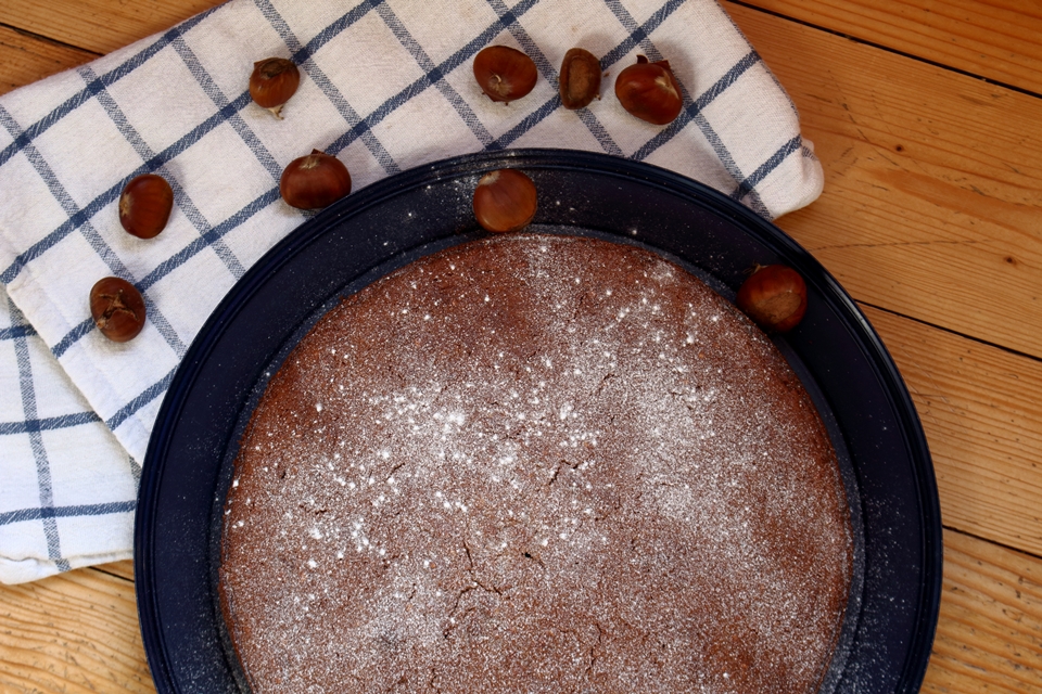 Gâteau tessinois aux marrons - Recette