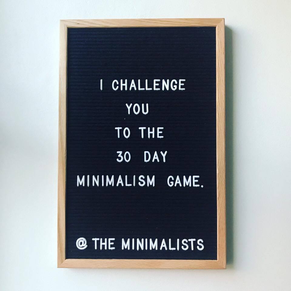 Minsgame le défi minimaliste pour ranger sa maison simplement