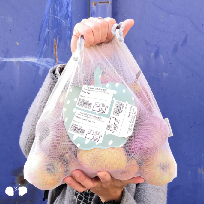 le bichet est un sac réutilisable remplacant les sacs plastique à usage unique